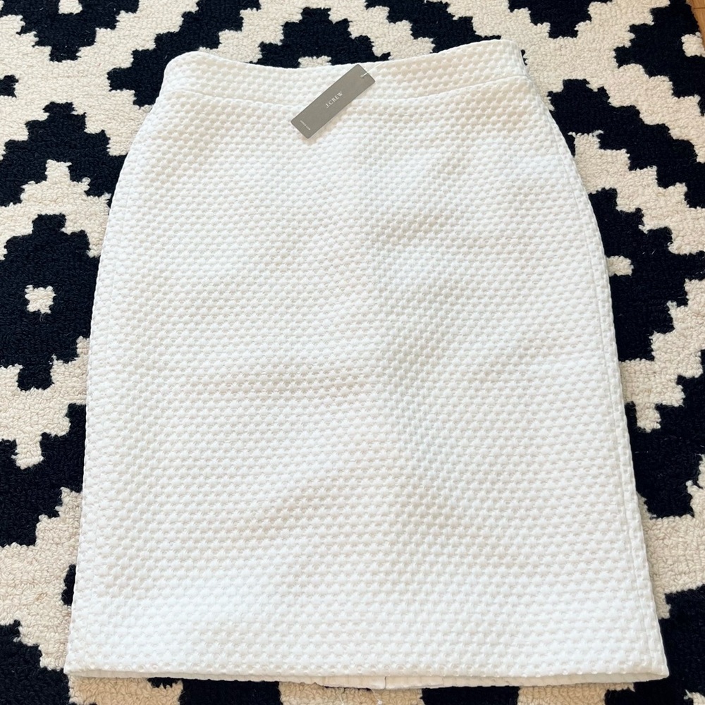 NWT J.Crew No 2 Pencil Skirt in Matelasse